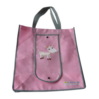 佛山KB14 环保无纺布折叠暗扣购物袋（可定制）